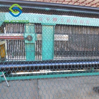 La Cina PLC Stop Automatic Control Gabion Mesh Machine Maglieria La maglia di filo con dimensione del foro 6x8 8x10 10x12 12x15 Garantire una maglia coerente fornitore