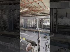 Macchina per la fabbricazione di gabbioni ad alta velocità